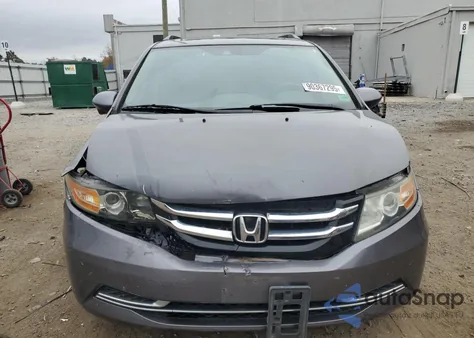 2015 Honda Odyssey Exl из США, поврежденный, VIN 5FNRL5H64FB051452